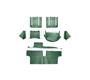 Rear Deck Trim Kit - Green armacord
