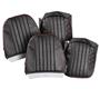Seat Covers - Black/Red - Pair