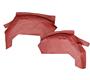 Liner Assembly - rear wheelarch - Red - PAIR