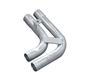 Side Exit Pipe - Big Bore - Stainless Steel UK made