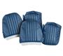 Seat Covers - Blue/Blue - Pair