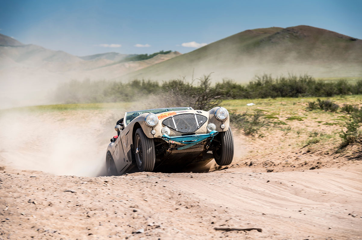 Austin Healey 100 | Gidget | Peking to Paris Rally 2019 | Photo by Gerard Brown