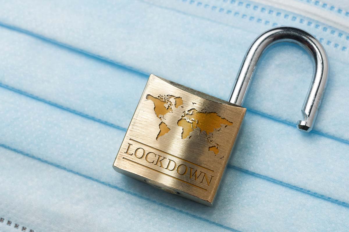 Lockdown easing padlock | A H Spares Ltd