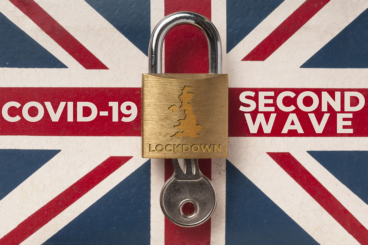 COVID-19 Second Wave UK Lockdown.