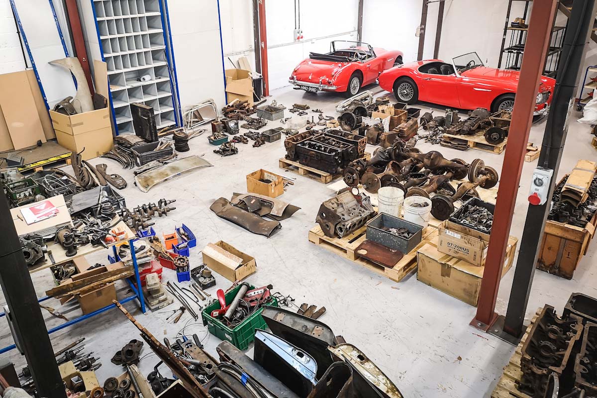 Second hand Austin Healey parts