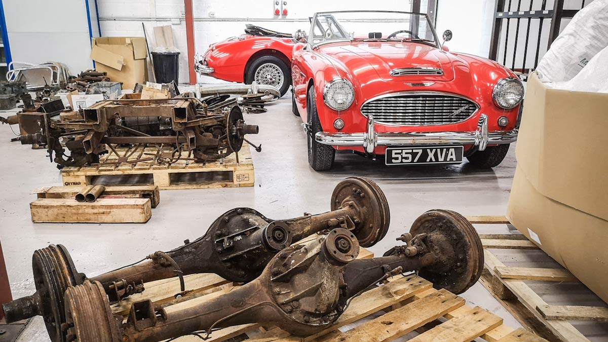Second hand Austin Healey rear axles and Austin Healey 3000 MK1