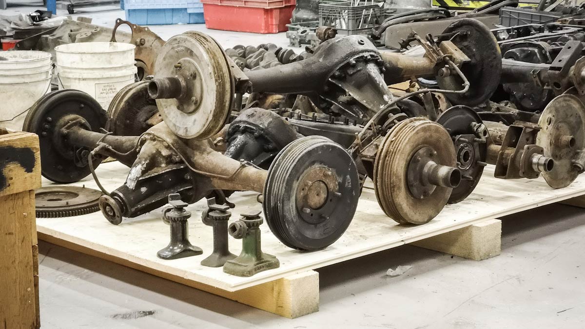 Second hand Austin Healey rear axles