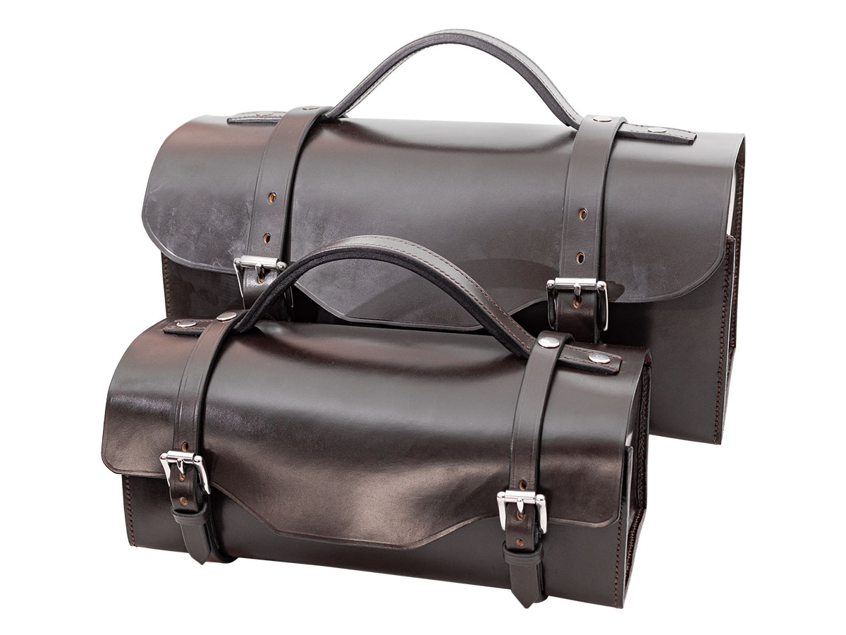 English bridle leather toolbags