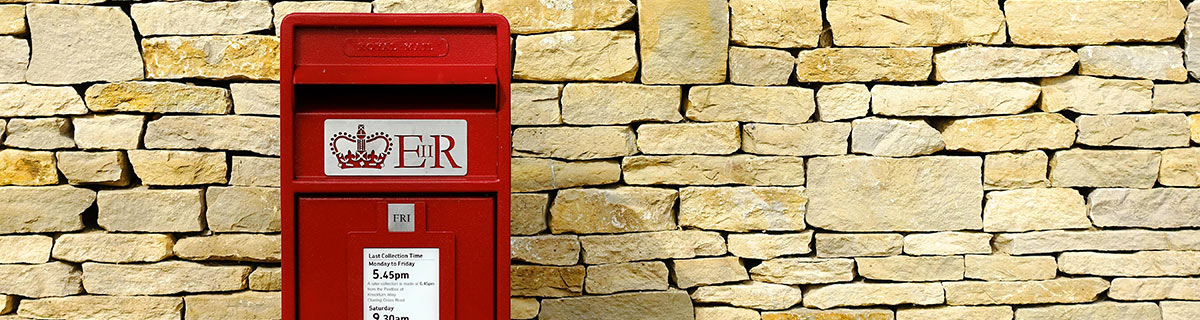 British red postbox