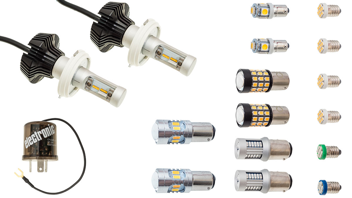 LED Austin-Healey headlight kit.