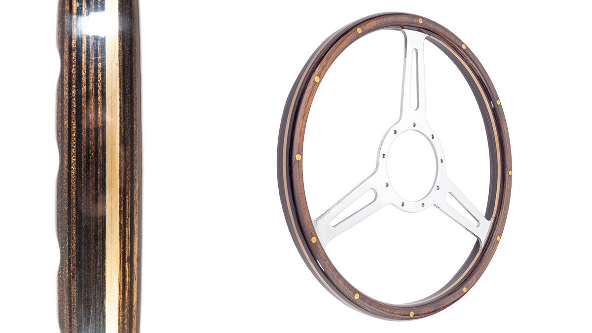 Image of Austin Healey Moto-Lita steering wheels - Derrington.