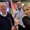 rian, Matt and Leanne from A H Spares on the Classic Motor Show 2025 stand repre