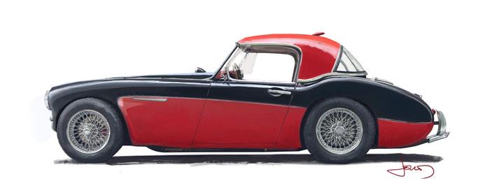 <h1>For Sale - 1959 Big Healey, 3000 MK1, BN7</h1>
