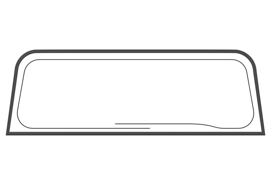 Rubber seal for glass windscreen - MK1 Frogeye Sprite