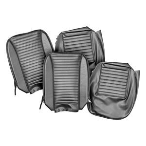 Buy Seat Covers - Black/Black - Reclining - Pair Online