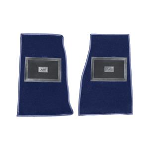 Buy Austin Healey Footwell Carpet Mats - Blue - Centre Change Online