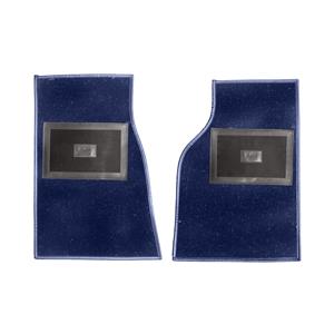 Buy Austin Healey Footwell Carpet Mats - Blue - Side Change Online