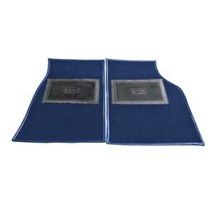 Buy Austin Healey Footwell Carpet Mats - Blue Online