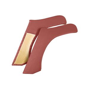 Buy Rear Quarter Panels - Red - PAIR Online