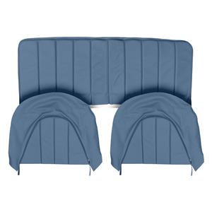 Buy Rear Seat & Backrest Cover - set - Blue/Blue Online