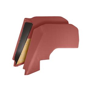 Buy Austin Healey Late BJ8 Rear Quarter Trim Panels - Red - Pair Online
