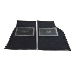 Buy Austin Healey Footwell Carpet Mats - Black Online