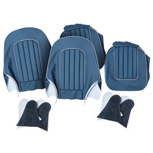 Buy SEAT COVER SET,front-BLUE/WHITE Online