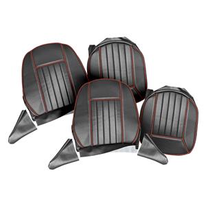 Buy Seat Covers - black/red - Pair Online