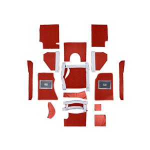Buy Austin Healey Carpet Set - Red-L.H.D - Jaguar Quality Online