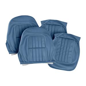 Buy Seat Covers - Blue/Blue - Pair Online