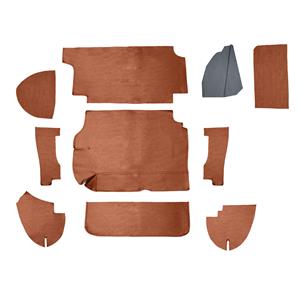 Buy Austin Healey Boot/Trunk Lining Kit - Red Armacord Online