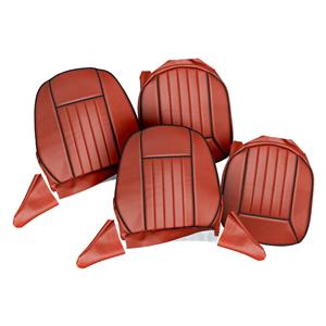 Buy Seat Covers - red/black - Pair Online