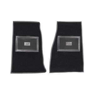 Buy Austin Healey Footwell Carpet Mats - Black - Centre Change Online