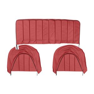 Buy REAR SEAT COVERS,set-RED/BLACK Online