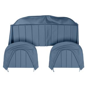 Buy Rear Seat & Backrest Cover - set - Blue/Blue Online