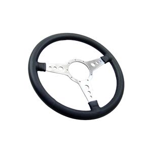 Buy Steering Wheel - Moto Lita (15inch) - drilled - Leather Online