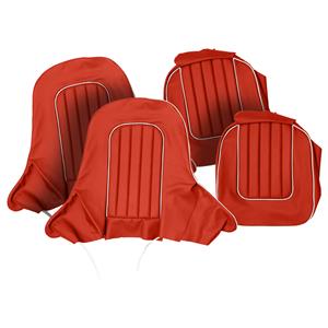 Buy SEAT COVER SET,front-RED/WHITE Online