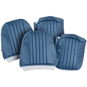 Buy Seat Covers - Blue/Blue - Pair Online