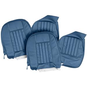 Buy Seat Covers - Blue/Blue - Pair Online