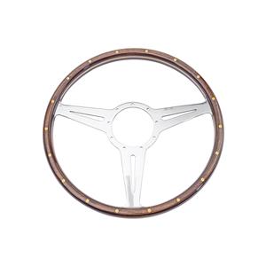 Buy Thick Grip Steering Wheel - Moto Lita - 15inch Dark Stain Online