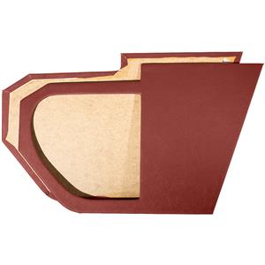 Buy Austin Healey Footwell Panels - Red - PAIR Online