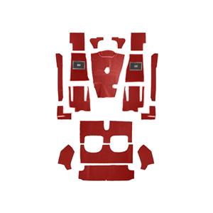 Buy Austin Healey Carpet Set - Red - Karvel Online