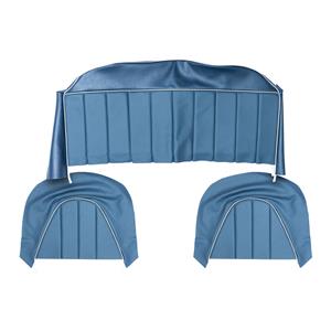 Buy REAR SEAT COVERS,set-BLUE/WHITE Online