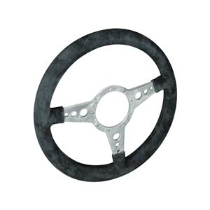 Buy Steering Wheel - Moto Lita (14inch) - drilled - Suede Online
