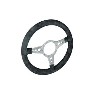 Buy Uprated Race Moto-Lita Steering Wheel for Austin Healey - 14-inch - Drilled - Suede Online