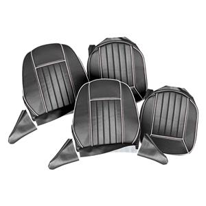 Buy Seat Covers - black/white - Pair Online