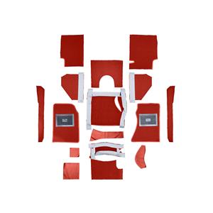Buy Austin Healey Carpet Set - Red-R.H.D - Karvel Online
