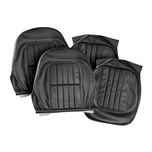 Buy Seat Covers - Black/Black - Pair Online