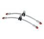 Braided Caliper Link Pipe Set - rear - PAIR