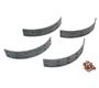 Lining & Rivets Set for Austin Healey BN1 Front Brake Shoes